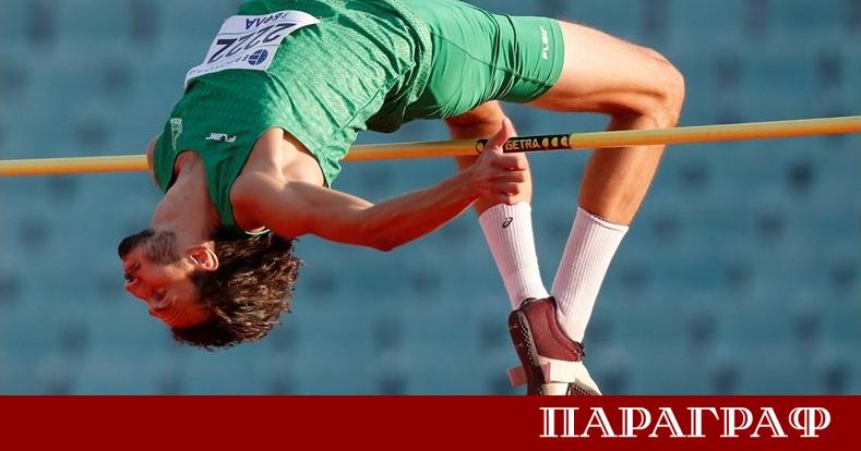 Най добрият български състезател в скока на височина Тихомир Иванов