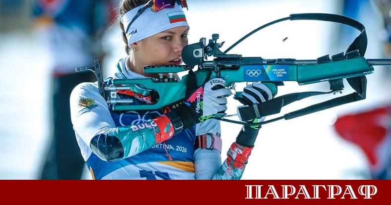 Българската биатлонистка Лора Христова предизвика истински фурор на Зимните олимпийски