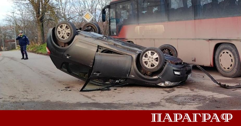 Тежък инцидент беляза сутрешните часове в град Русе Лек автомобил