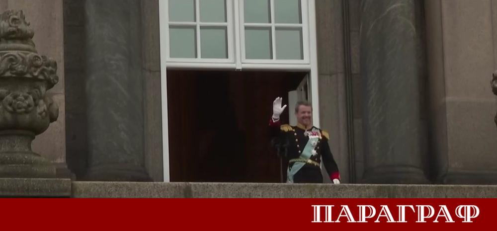 Кралят на Дания Фредерик Десети пристигна на официално тридневно посещение