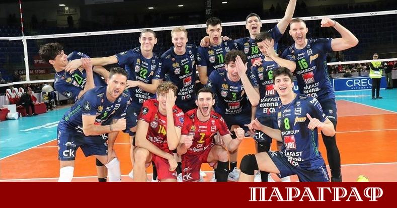 Българският волейболен национал Алекс Николов демонстрира изключителна форма в най