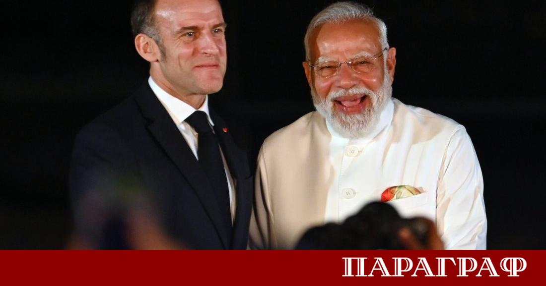 Френският президент Еманюел Макрон продължава своята важна визита в Индия