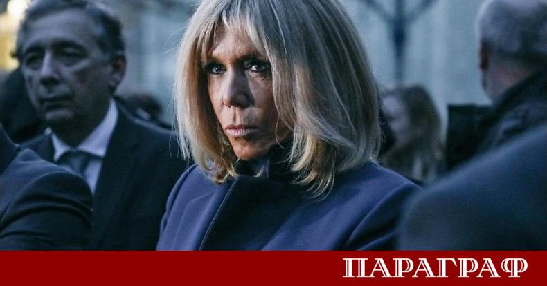 Брижит Макрон съпруга на френския президент Еманюел Макрон посети знаковата