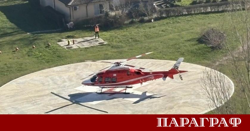 Спешна медицинска мисия по въздух беше изпълнена днес с транспортирането