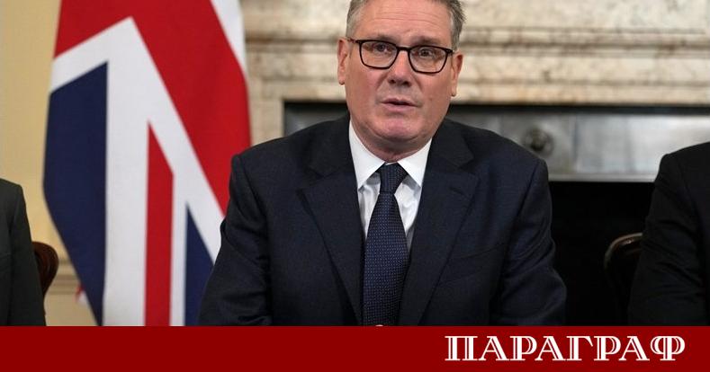 Министър председателят на Великобритания Киър Стармър обеща да стои до украинския