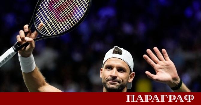 Българската тенис звезда Григор Димитров се придвижва под засилена специална