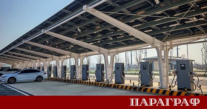 Китайската инфраструктура за зареждане на електрически превозни средства се разширява