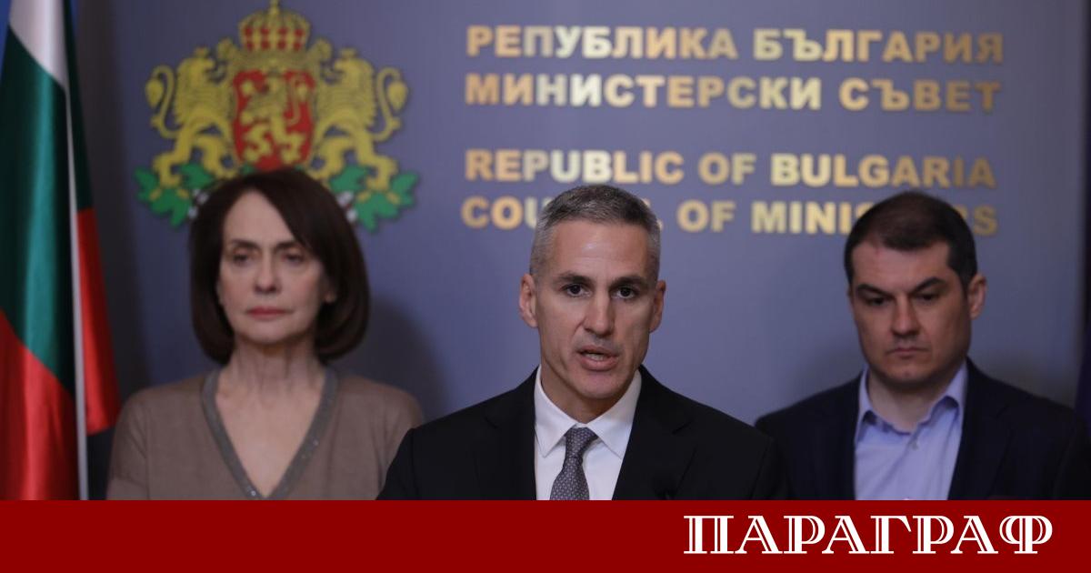Служебният премиер Андрей Гюров свика извънредно заседание на Съвета по