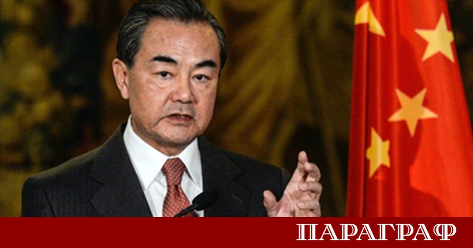 Китайският външен министър Ван И отправи спешен призив за прекратяване