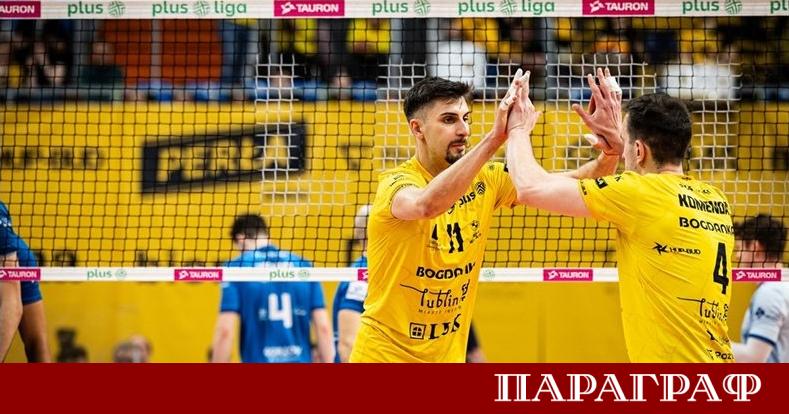 Капитанът на българския национален отбор по волейбол Алекс Грозданов продължава