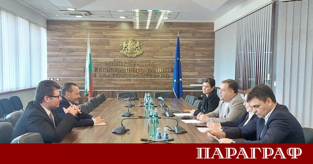 Министърът на регионалното развитие и благоустройството Николай Найденов проведе работна