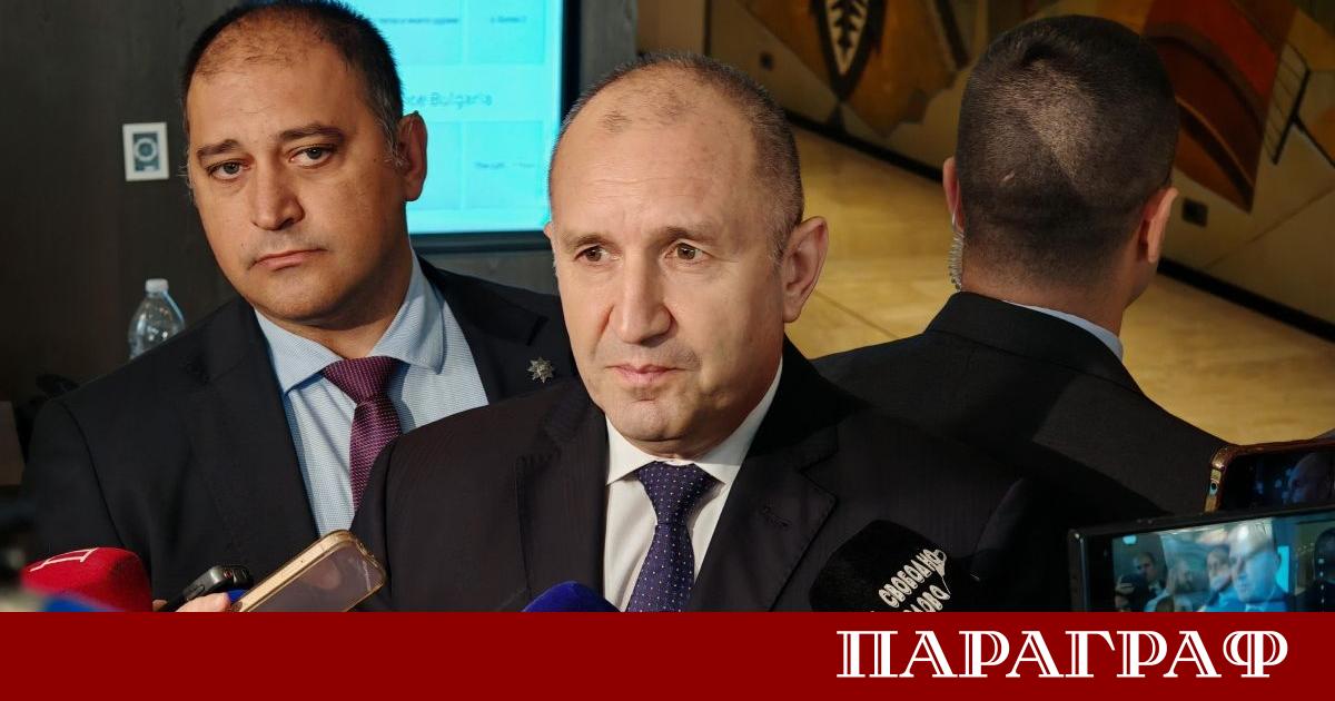 Президентът в периода 2017 2026 година Румен Радев обяви категоричното си