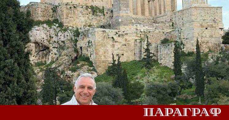 Легендата на българския футбол Христо Стоичков посети Атина за официалното