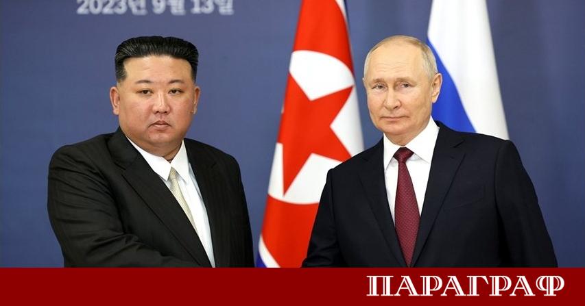 Руският президент Владимир Путин изпрати поздравително послание до севернокорейския лидер