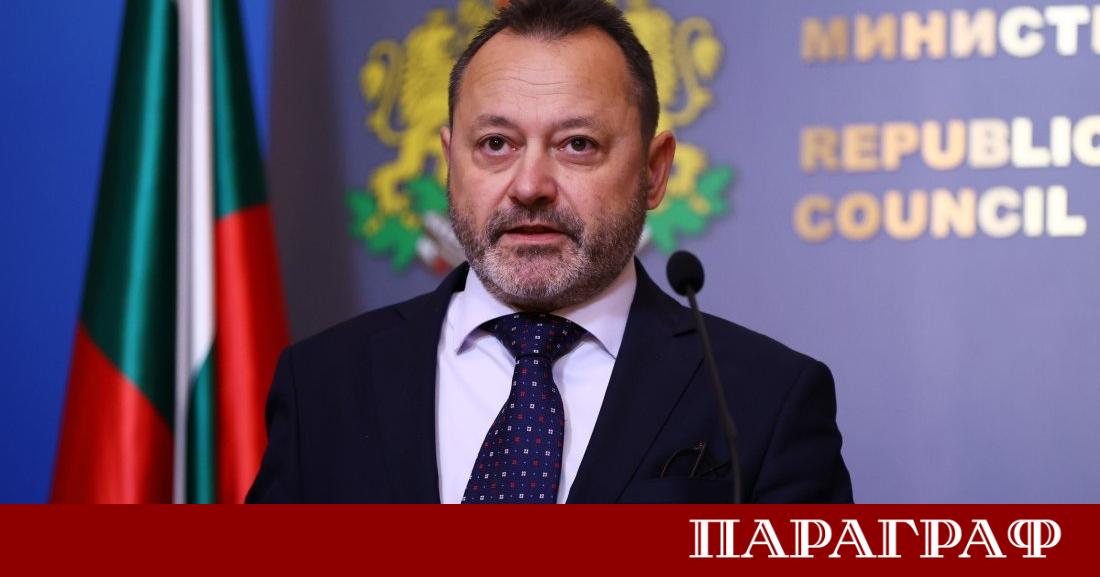 Служебният министър на регионалното развитие и благоустройството Николай Найденов разкри