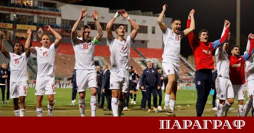 Националният отбор на Люксембург постигна важна победа в първия плейоф