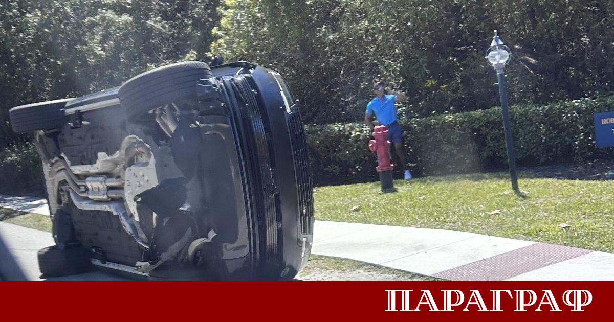 Легендарният голфър Тайгър Уудс е арестуван за шофиране в нетрезво