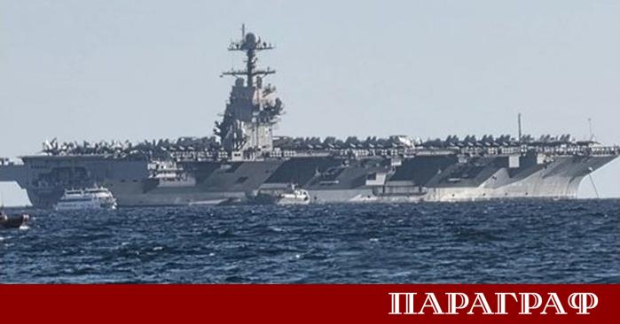 Американският самолетоносач Джералд Форд на стойност 13 милиарда долара беше