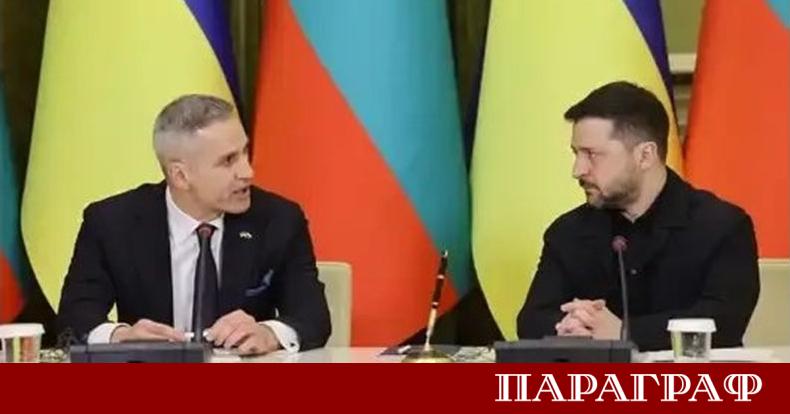 Служебният премиер Андрей Гюров и президентът Володимир Зеленски подписаха стратегическо