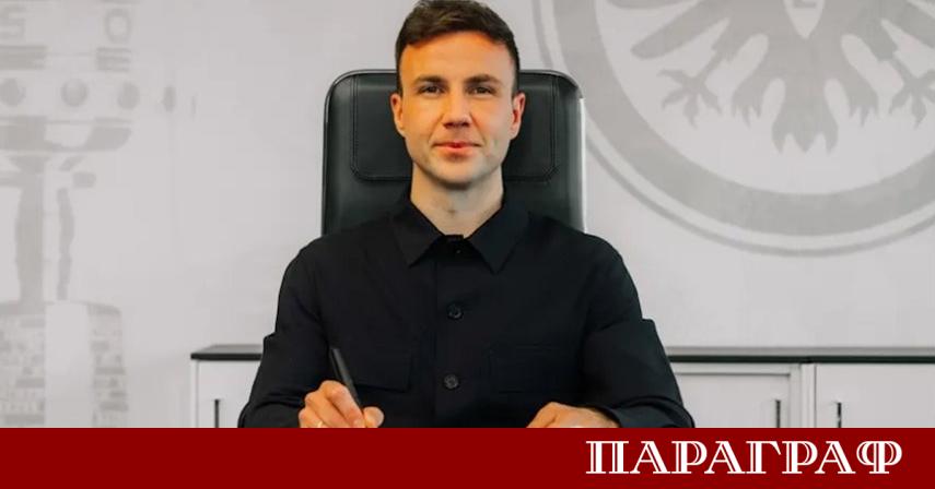 Марио Гьотце официално продължи своя договор с Айнтрахт Франкфурт Опитният