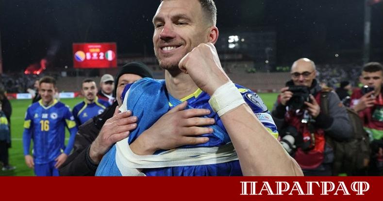 Един Джеко е централна фигура в успеха на Босна и