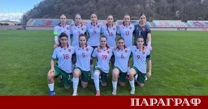 Националният отбор на България за девойки до 17 години завърши