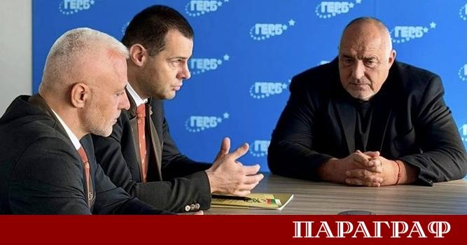 Лидерът на ГЕРБ Бойко Борисов проведе ключова среща с представители