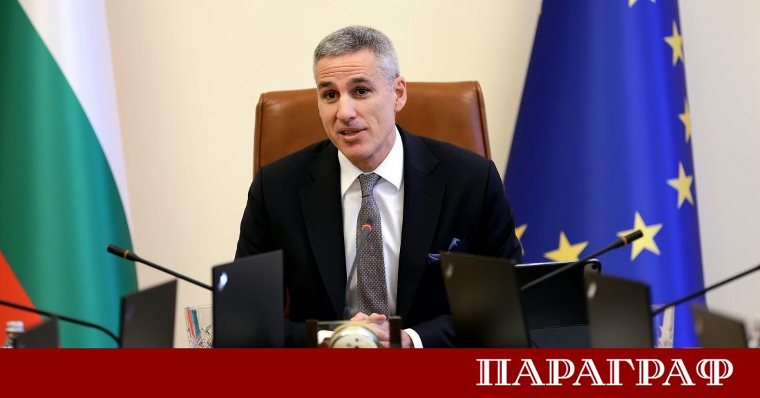 Служебният премиер Андрей Гюров обяви актуални данни за борбата с