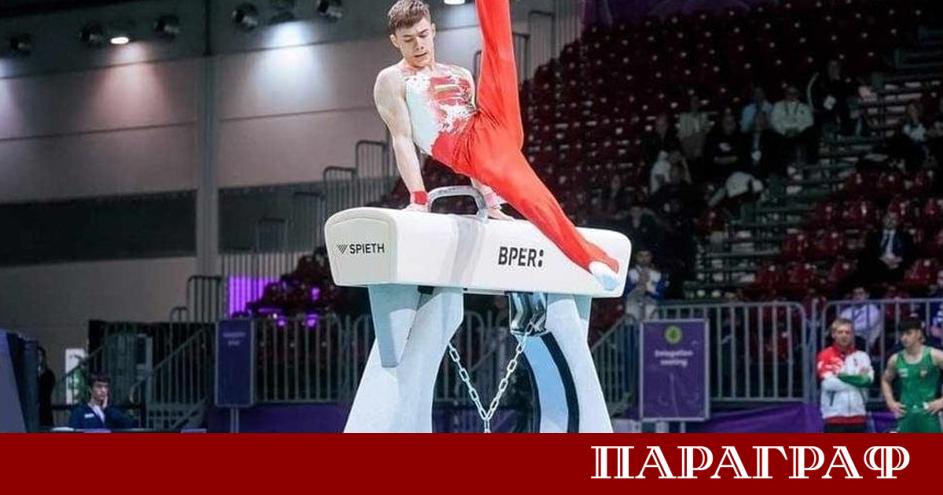 Българският гимнастик Давид Иванов постигна нов значим успех на международната