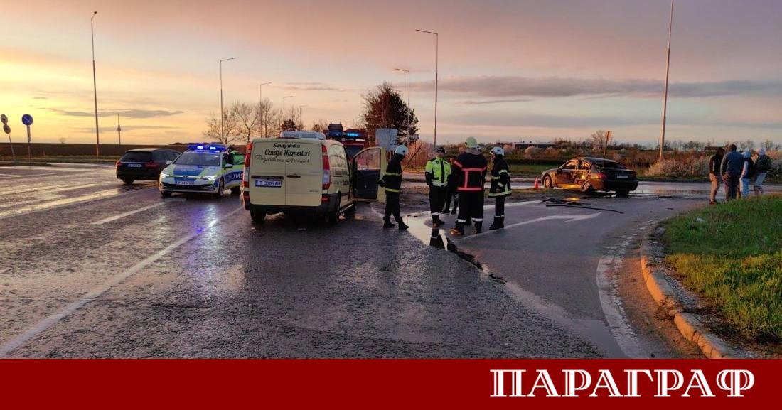 Тежка катастрофа на изхода на град Русе в посока Варна