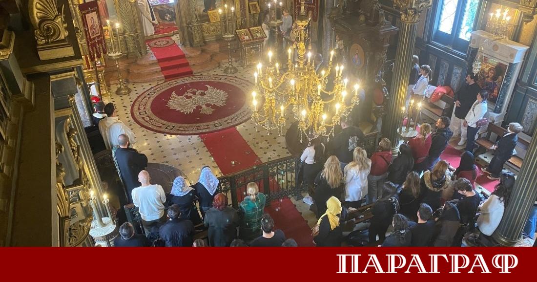 Стотици вярващи българи изпълниха Желязната църква Свети Стефан в Истанбул