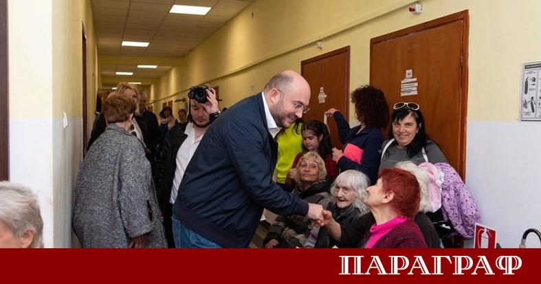 Георги Георгиев от ГЕРБ СДС активно продължава своята предизборна кампания в