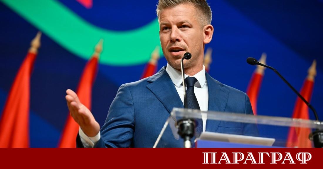 Победителят на парламентарните избори в Унгария Петер Мадяр даде първите