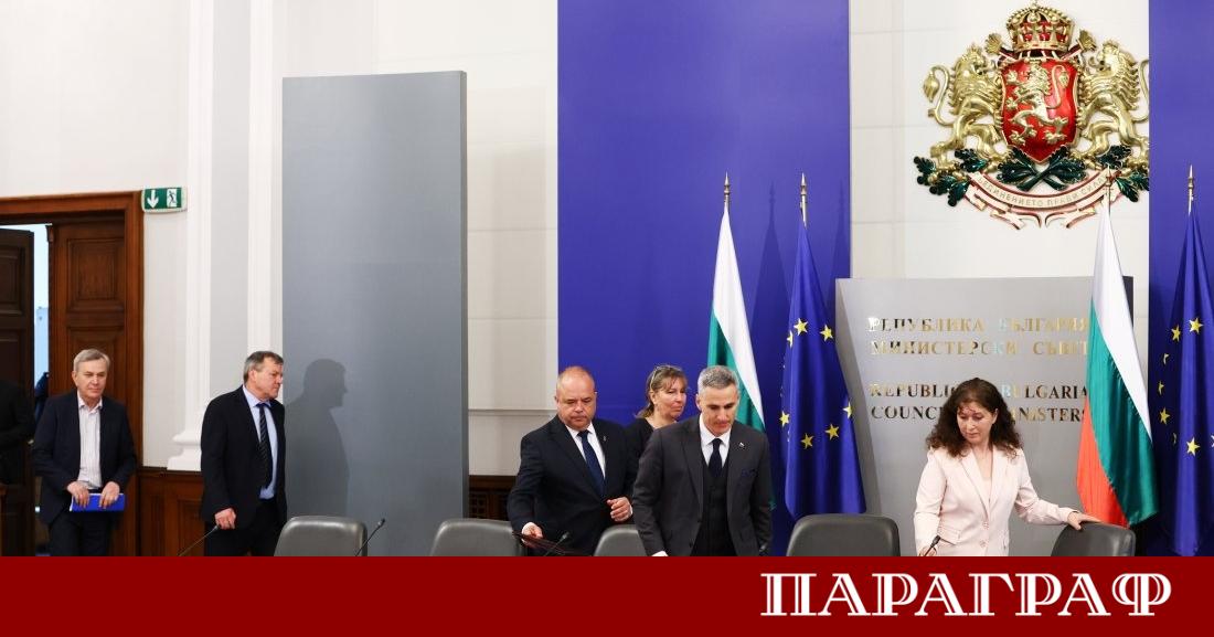Служебният премиер Андрей Гюров изнесе актуална информация за подготовката на