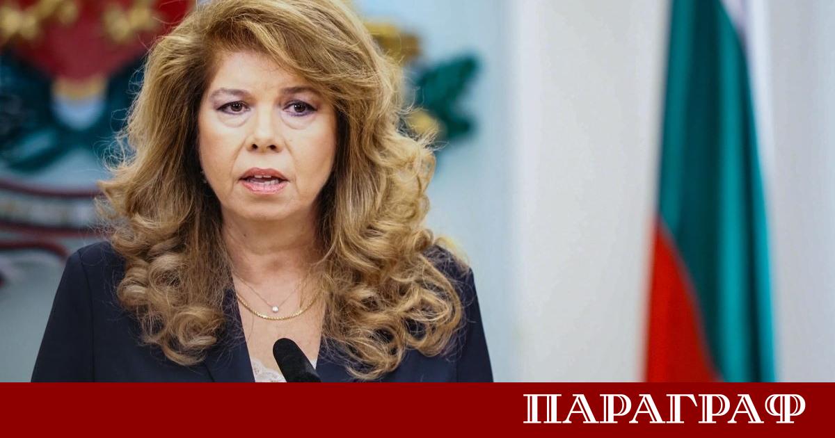 Президентът Илияна Йотова направи първото си официално обръщение към българския