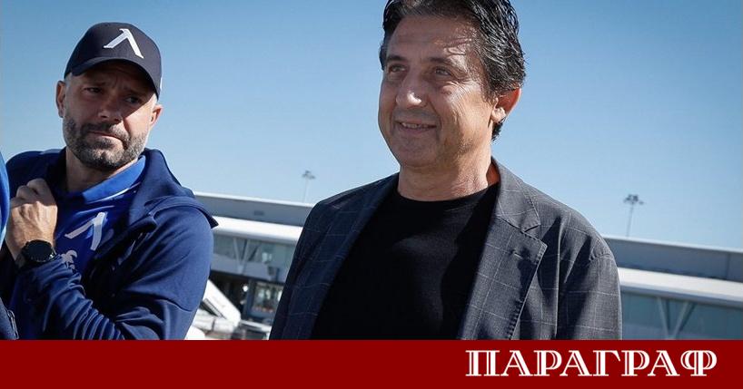 Изпълнителният директор на сините Даниел Боримиров изрази пълно доверие в