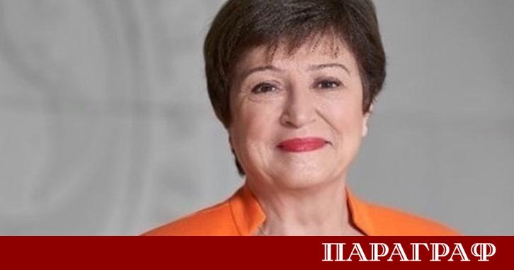 Управляващият директор на Международния валутен фонд МВФ Кристалина Георгиева направи