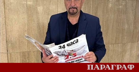 Популярният телевизионен водещ и журналист Ники Кънчев изрази своите емоционални