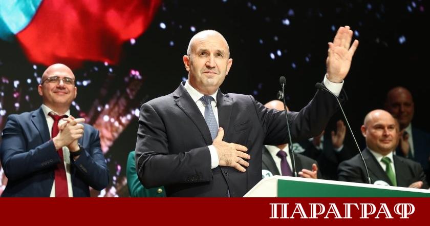 Генералният секретар на НАТО Марк Рюте поздравява Румен Радев за