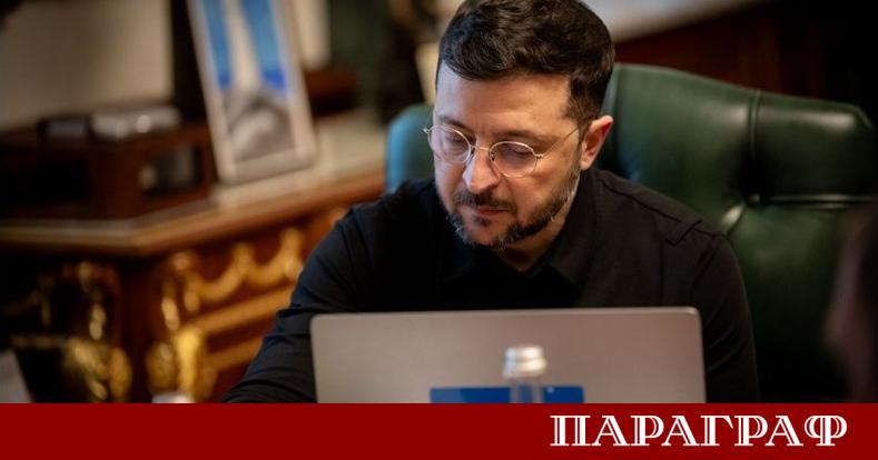 Президентът на Украйна Володимир Зеленски пристигна на официално посещение в