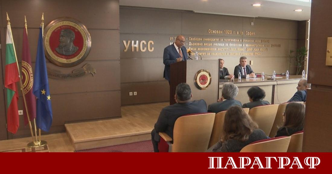 Бившият американски зам министър на правосъдието проф Брус Фейн посети Университета
