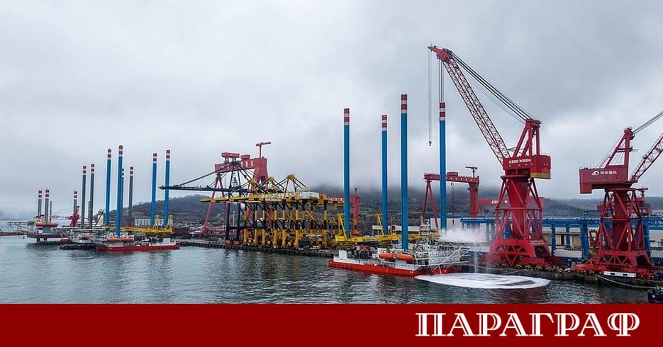 Китай продължава да доминира глобалния пазар на корабостроенето през първите