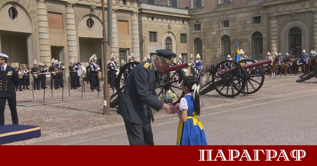 Швеция тържествено отбелязва 80 ия рожден ден на своя монарх крал