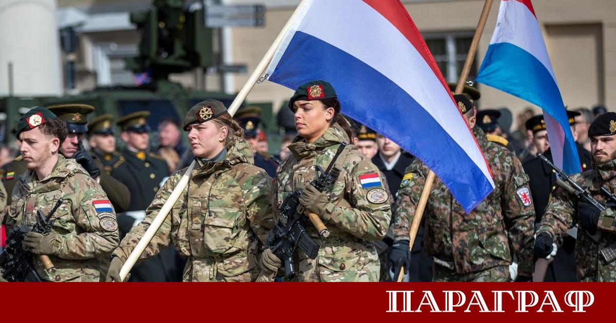 Нидерландия предприема решителни действия за укрепване на своя военен потенциал
