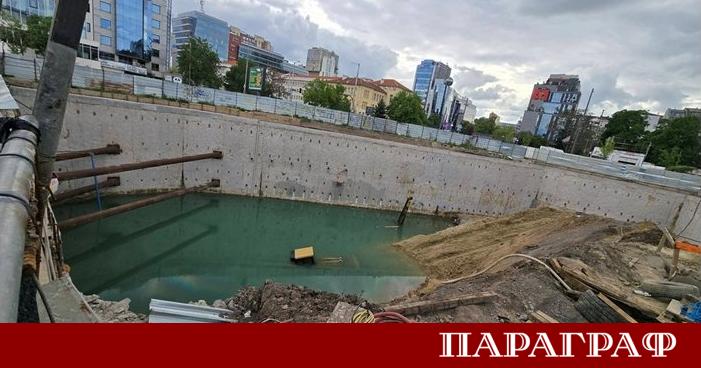 Необичаен инцидент се случи на строителната площадка на новото метро
