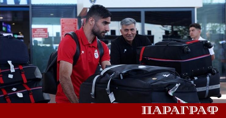 Националният отбор на Иран пристигна в турския курорт Анталия Това