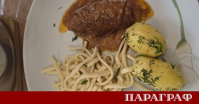 Рубриката Гастрогуру представя автентична немска рецепта за вкусни телешки руладини
