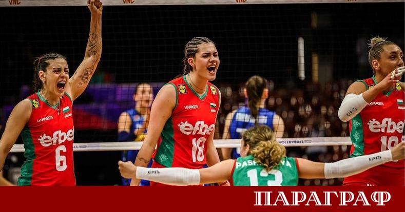 Женският национален отбор по волейбол на България изигра изключително достоен