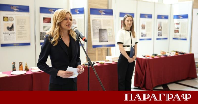 Председателят на Народното събрание Михаела Доцова откри благотворителна изложба базар