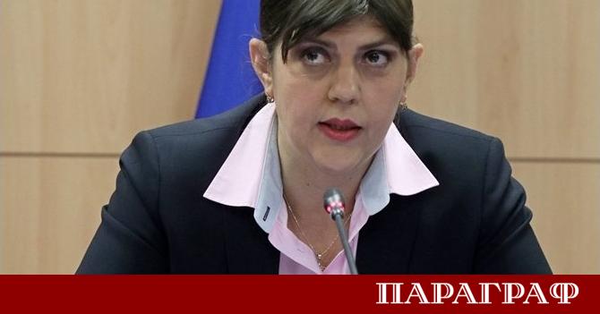 Европейският главен прокурор Лаура Кьовеши проведе официална среща с министъра